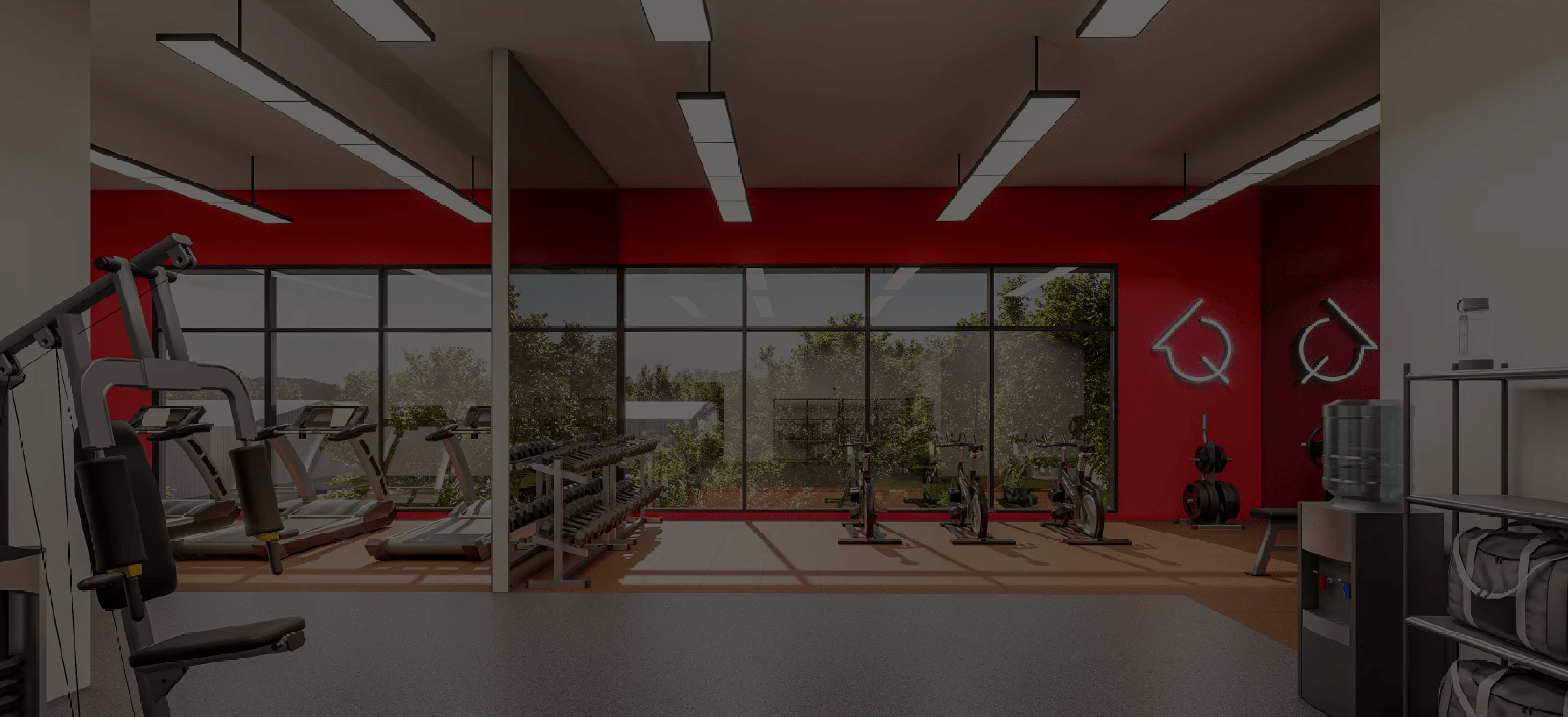 Built For Labour - Q Centre Gym and Amenities